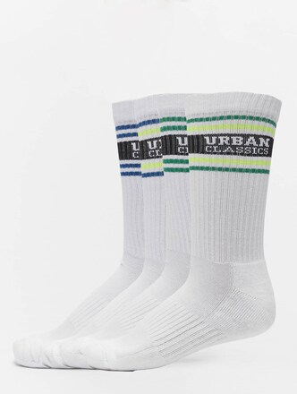 Logo Stripe Socks 4-Pack