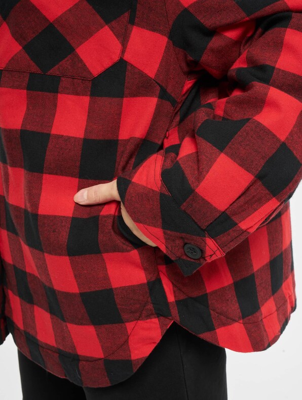 Ladies Flanell Padded Overshirt -5