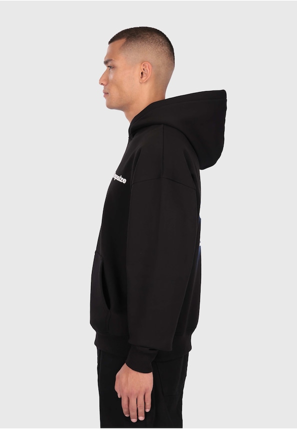 HEAVY OVERSIZE HALFTONE STAR HOODIE-2