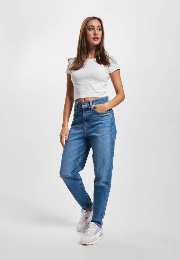 Levi's High Waisted Mom Jeans-5