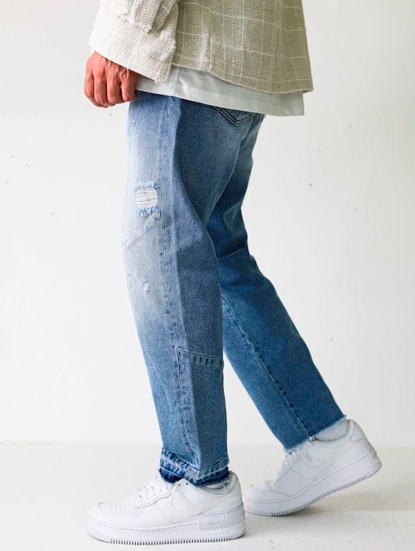 2Y Premium Asymmetrical Straight Fit Jeans-3