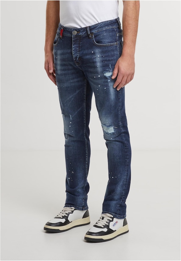 CARLOS DESTROYED SLIM FIT JEANS-6