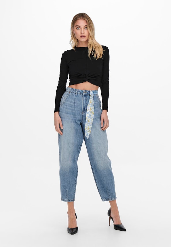 ONLY Damen kurzes Twist Top-2