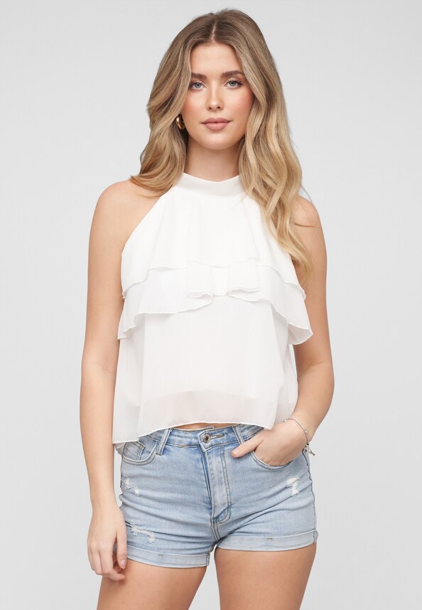 Neckholder Top-0