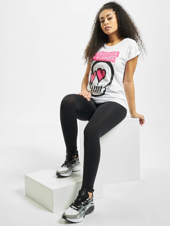 Ladies Five Seconds Of Summer Skull-3