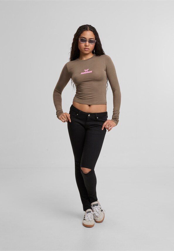 BASIC Tight Logo Longsleeve-2