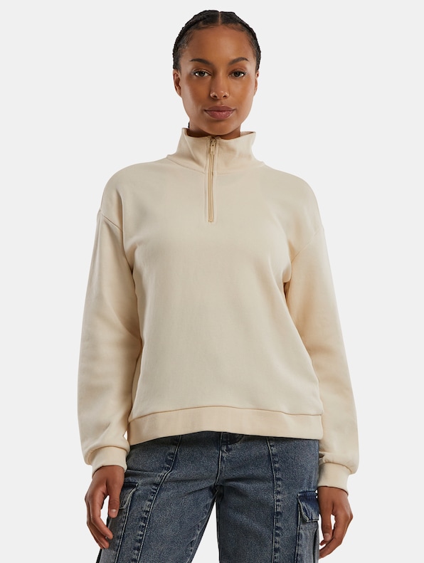 Urban Classics Ladies Light Terry Troyer Pullover-0