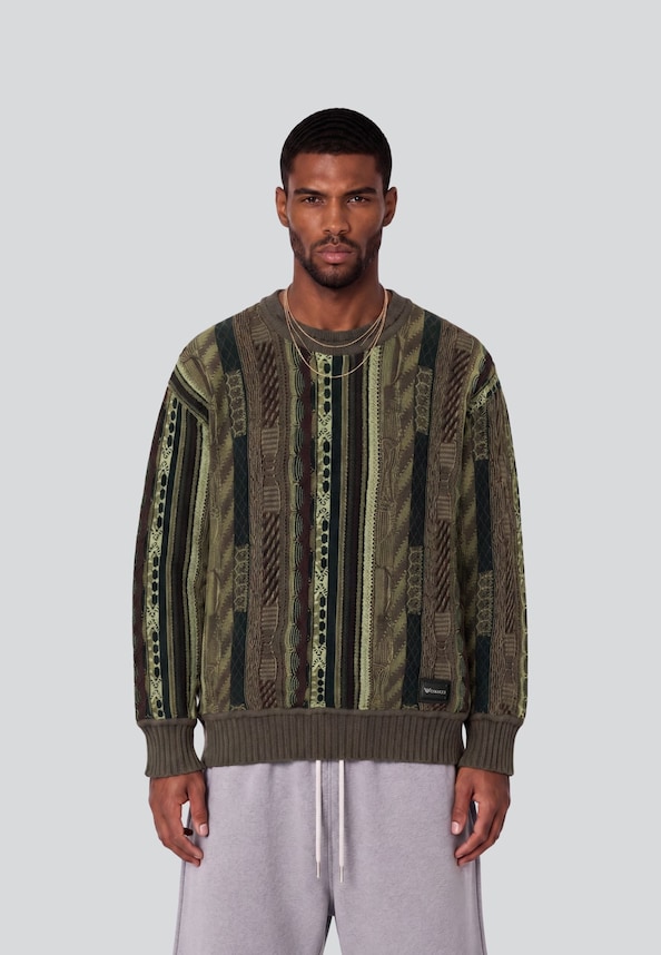 3D Knit Sweater-0