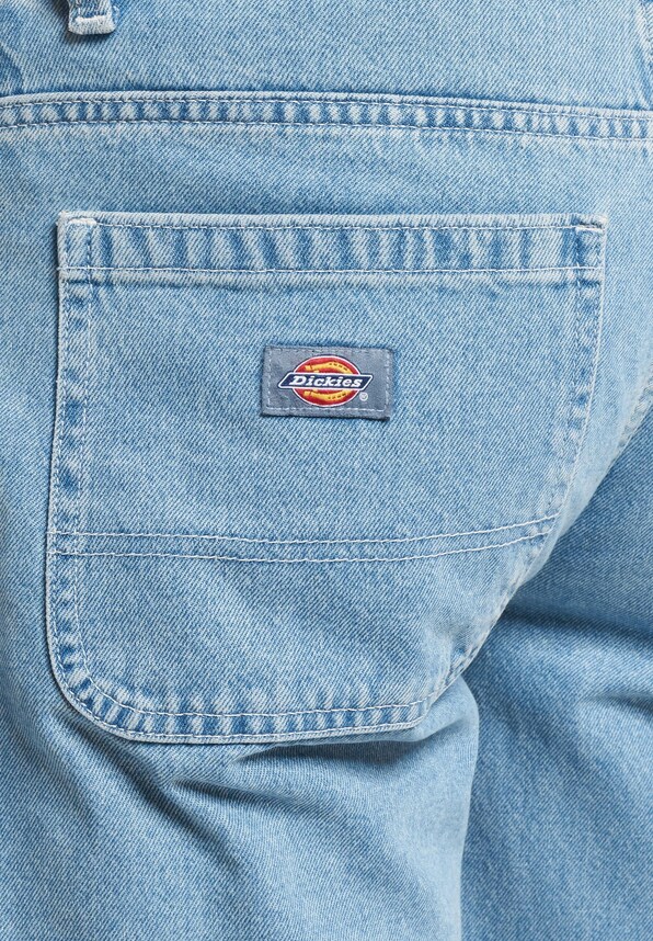 Double Knee Denim Straight Fit-4