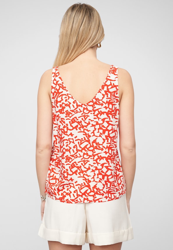 VILISE LUNA V-NECK S/L TOP  luna-1