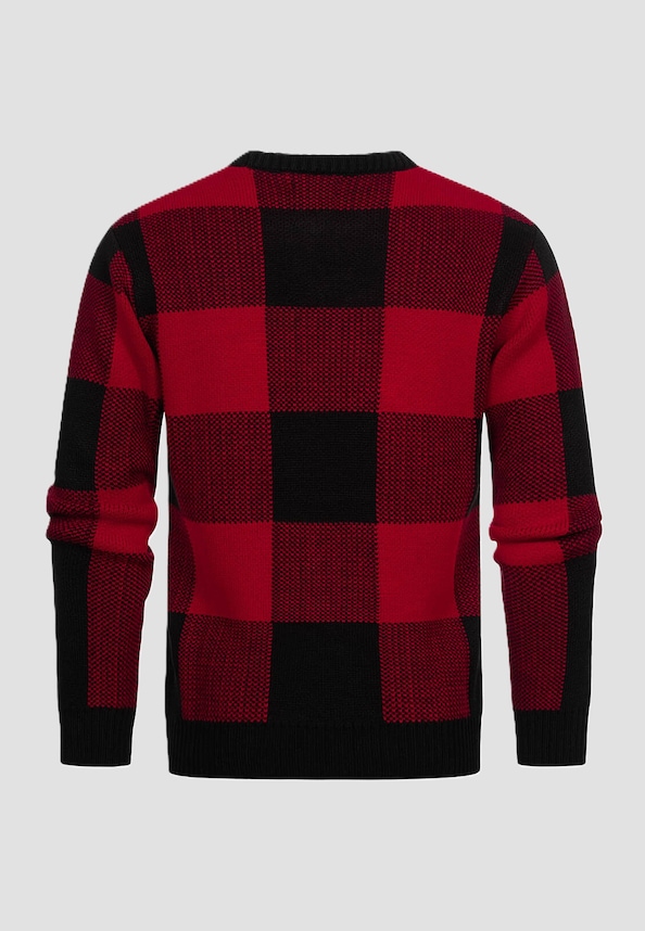 Rusty Neal Herren Strick Sweater Karo-1