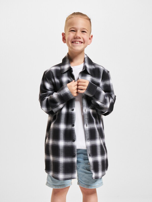  Boys Oversized Checked -0