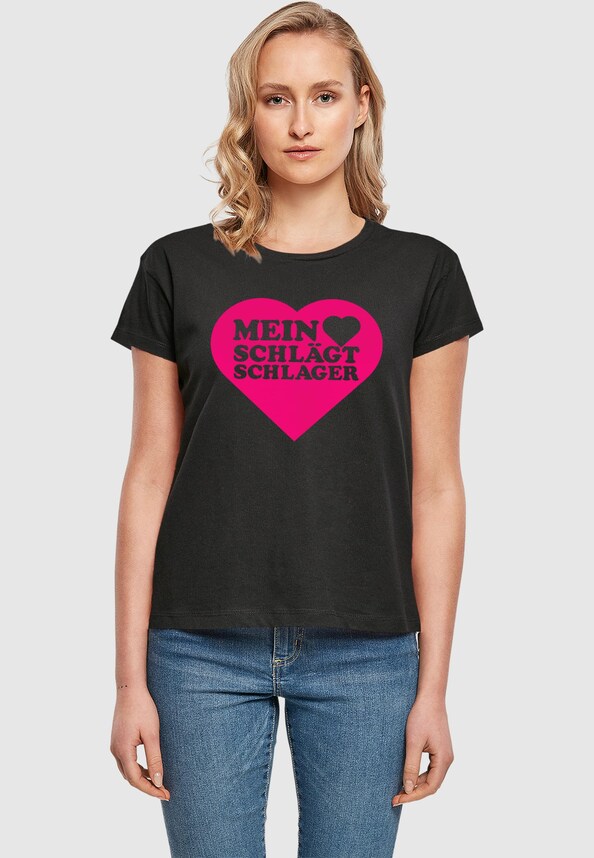 Ladies MHSS Herz Pink T-Shirt-0