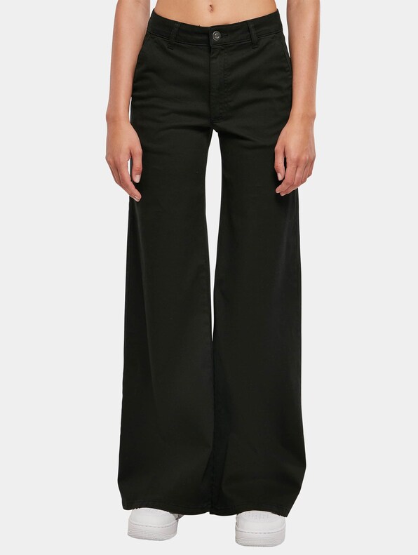 Ladies High Waist Wide Leg-2