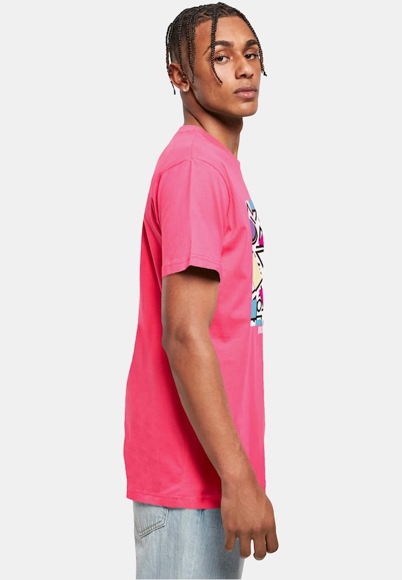 Geometric Retro T-Shirt Round Neck-3