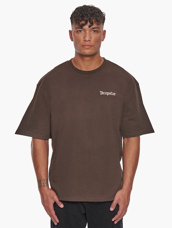 Dropsize Heavy Backlogo T-Shirt-0