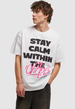 Stay Calm In Chaos Oversize Tee