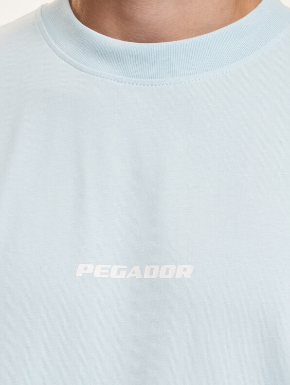 PEGADOR Colne Logo Oversized T-Shirts-4