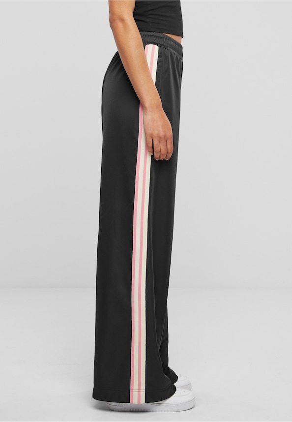 Ladies Pin Tuck Track Pants-3