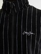 Sean John Script Logo Pinstripe Velours-4