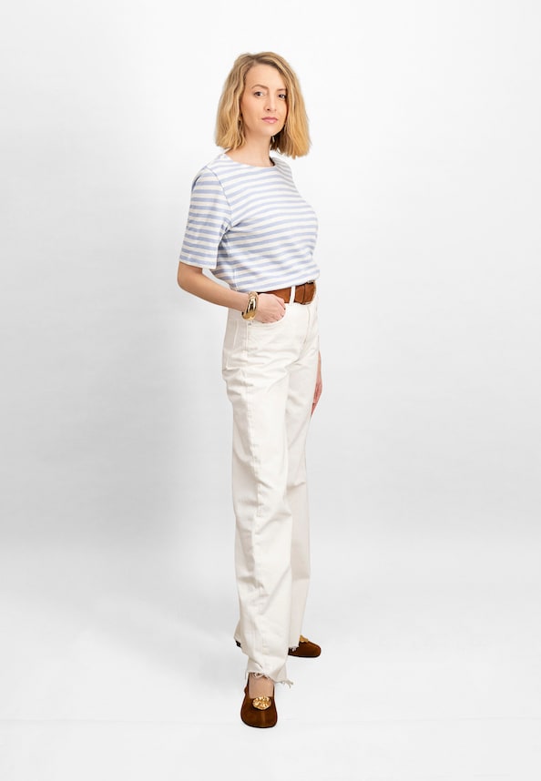 T-SHIRT STRIPE SLUB STRUCTURE-1