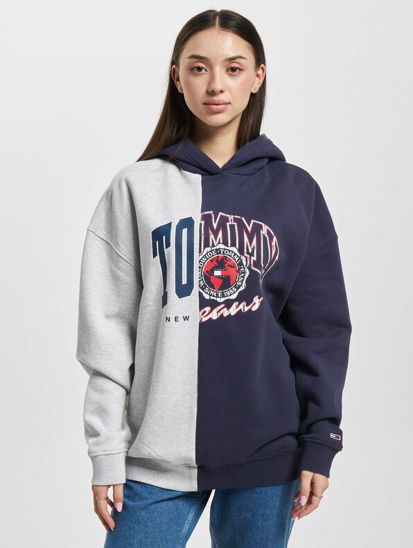 Tommy Jeans Oversized College Splicing Hoody-2