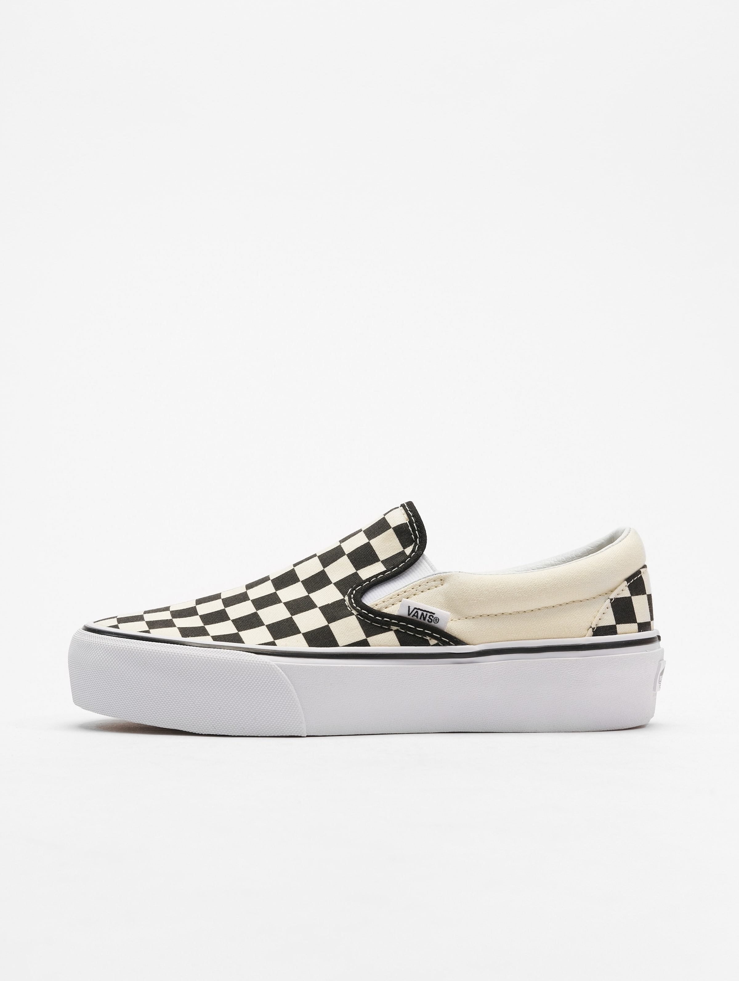 Vans platform shop slip ons