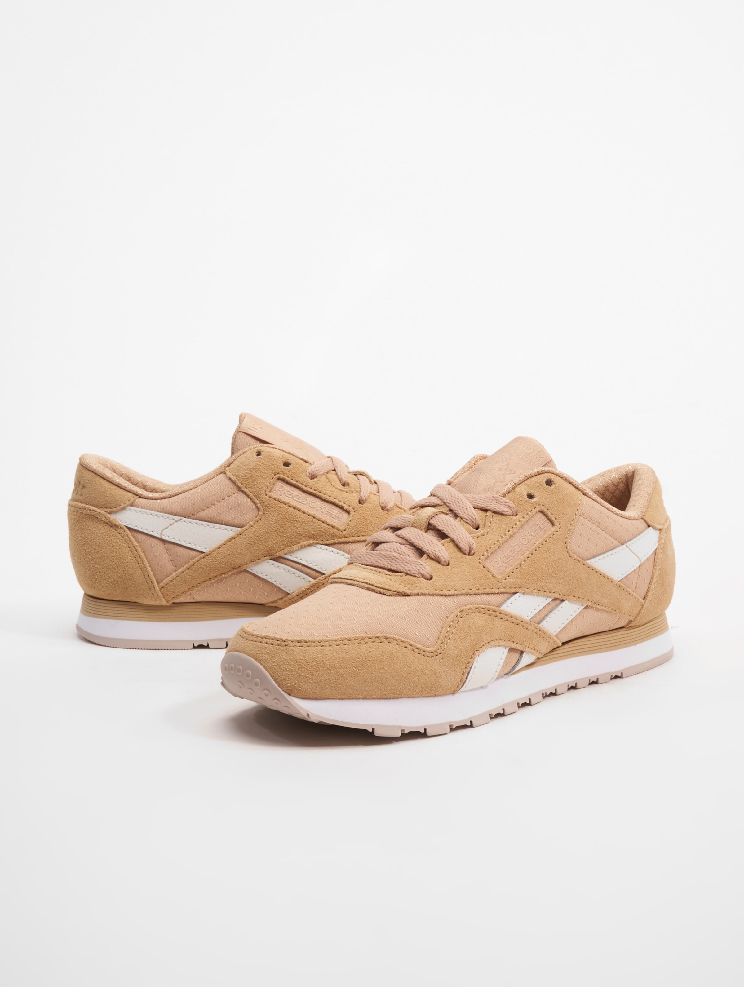 Reebok CL Nylon RS Schuhe op kleur beige, Maat 36