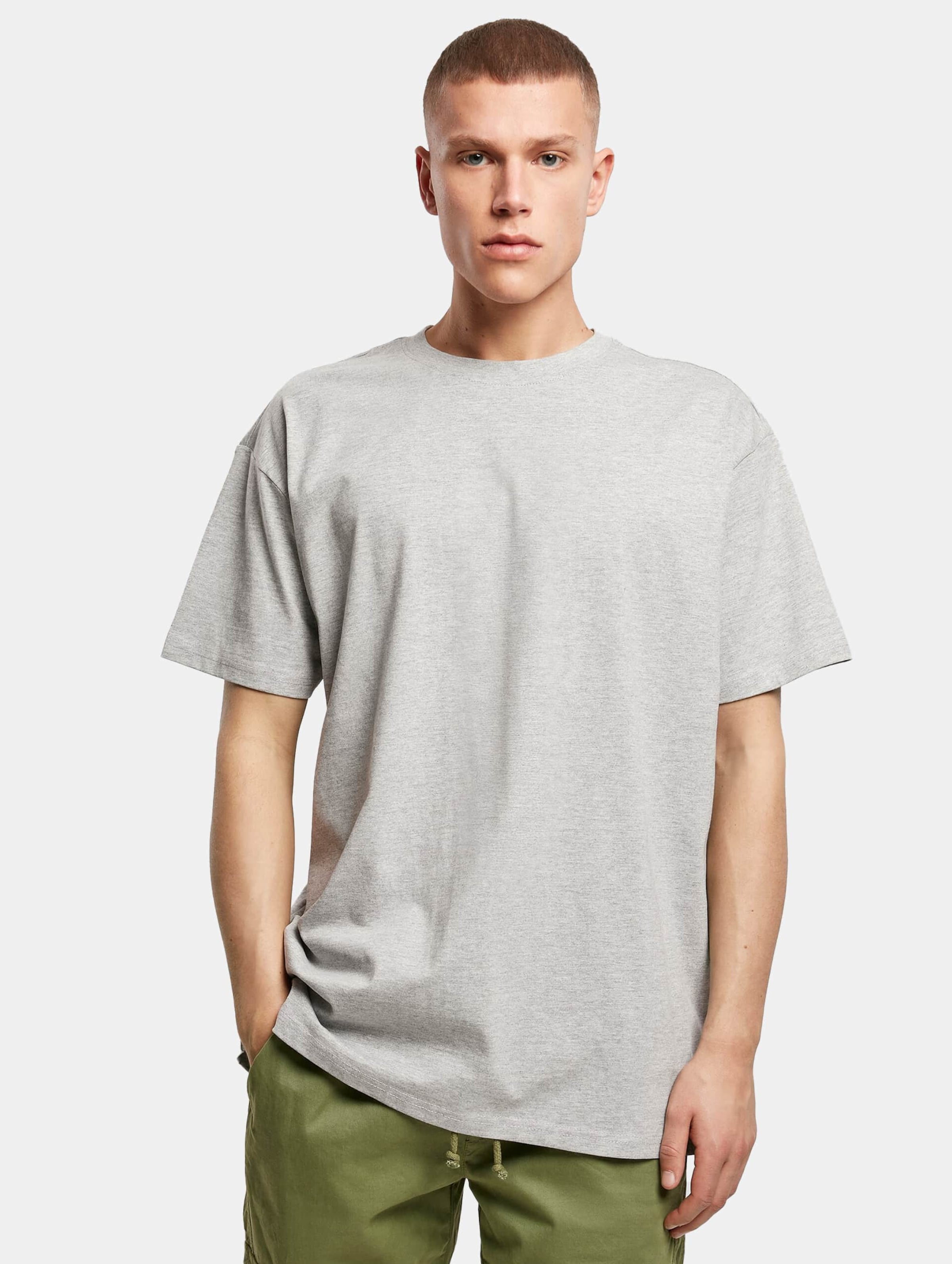 Heavy Oversized Tee met korte mouwen Grey - XL