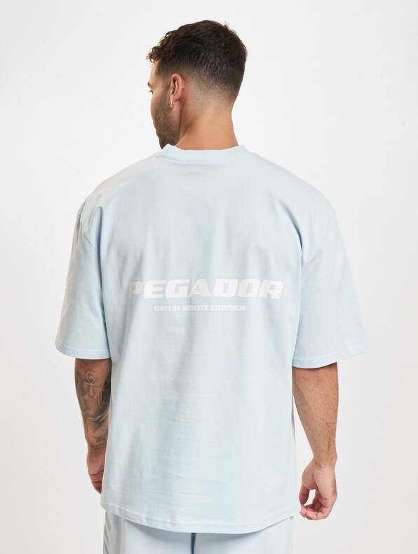 PEGADOR Colne Logo Oversized T-Shirts-1