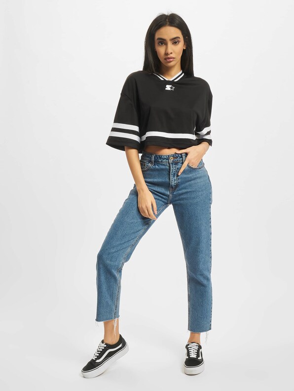 Ladies Cropped Mesh Jersey-5