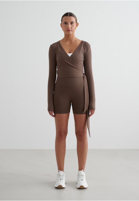 Shape Seamless Wrap Long Sleeve-3