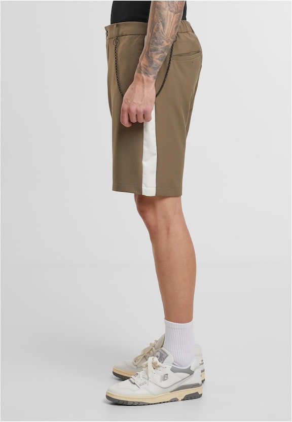 2Y Basic Shorts With Stripes-2