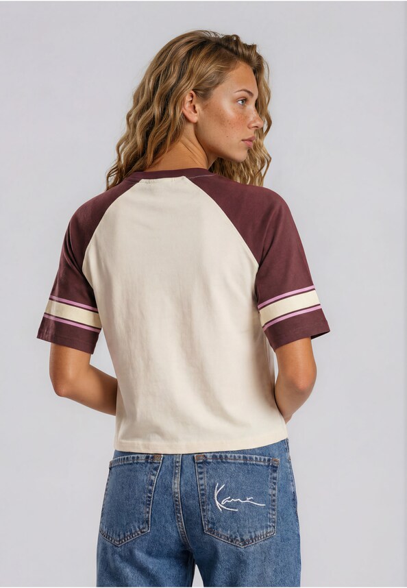 KK College Boxy Raglan T-Shirt-1