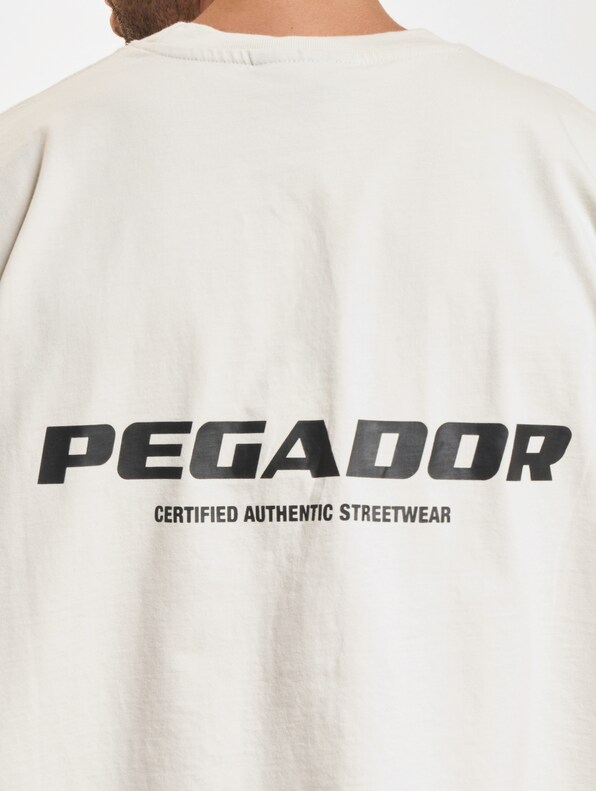 PEGADOR Colne Logo Oversized T-Shirts-4