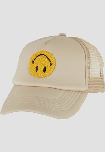 SMILEY UPSIDE DOWN TRUCKER HAT