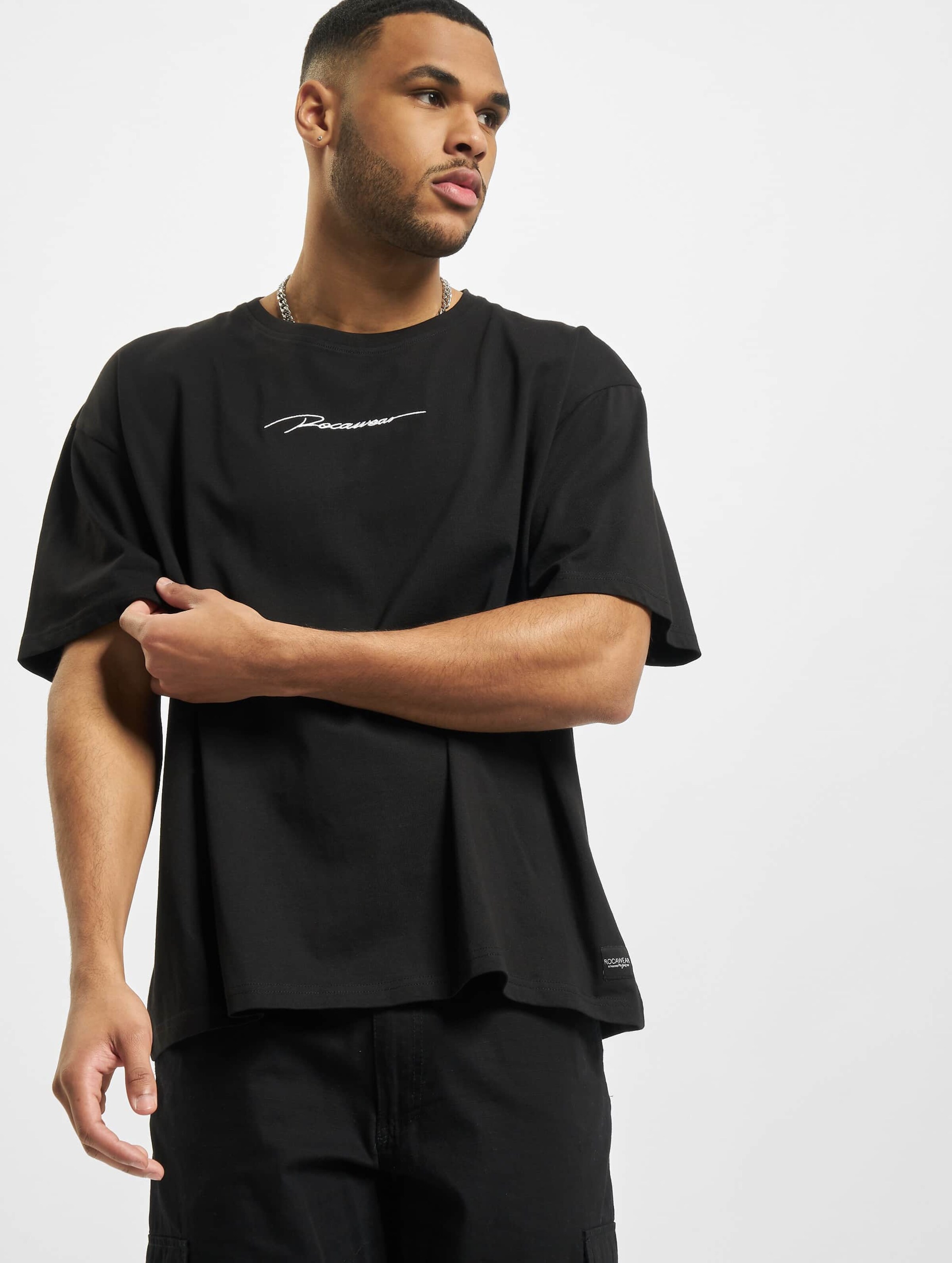 Rocawear Flathbush T-Shirt Mannen op kleur zwart, Maat XL