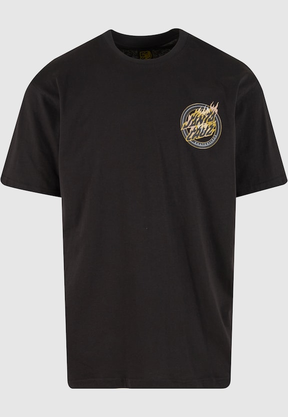 Santa Cruz Holo Flamed Dot T-Shirt-4