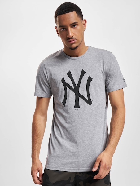 NEW ERA TEAM NY YANKEES LOGO PRINT T-SHIRT Man Black