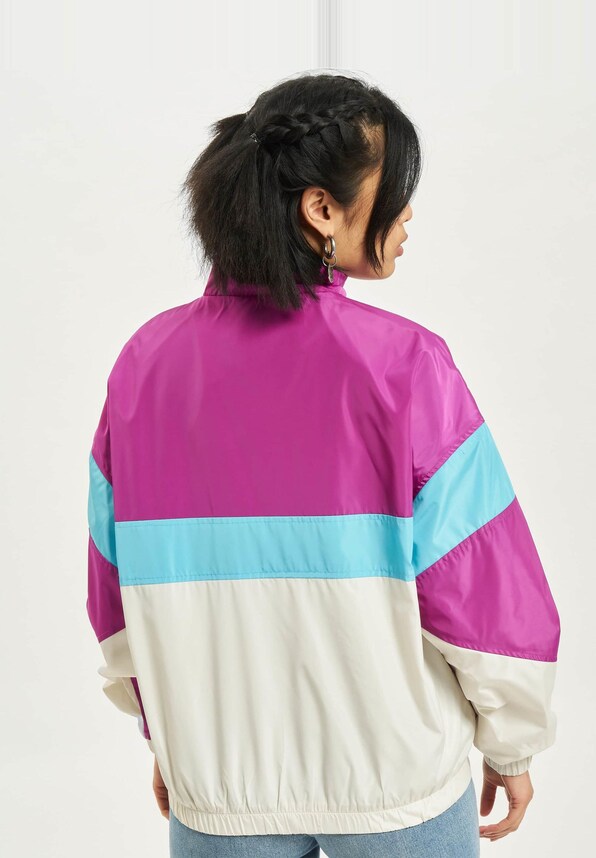 3-Tone Stand Up Collar Pull Over-1