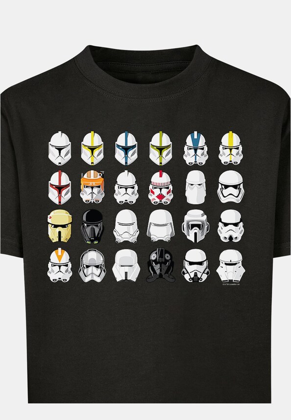 Star Wars-Trooper Helmets CAD with Kids Basic Tee-2