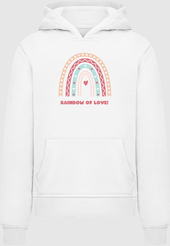 Kids Rainbow of Love -  Basic Hoody-2