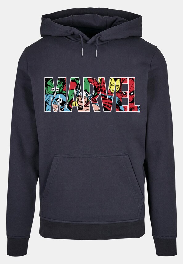 Marvel Logo Character Infill Hoody-0