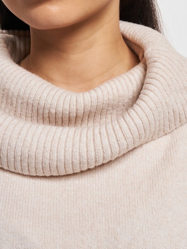 Only Onlhazel LS Cowlneck Bf Knit-3