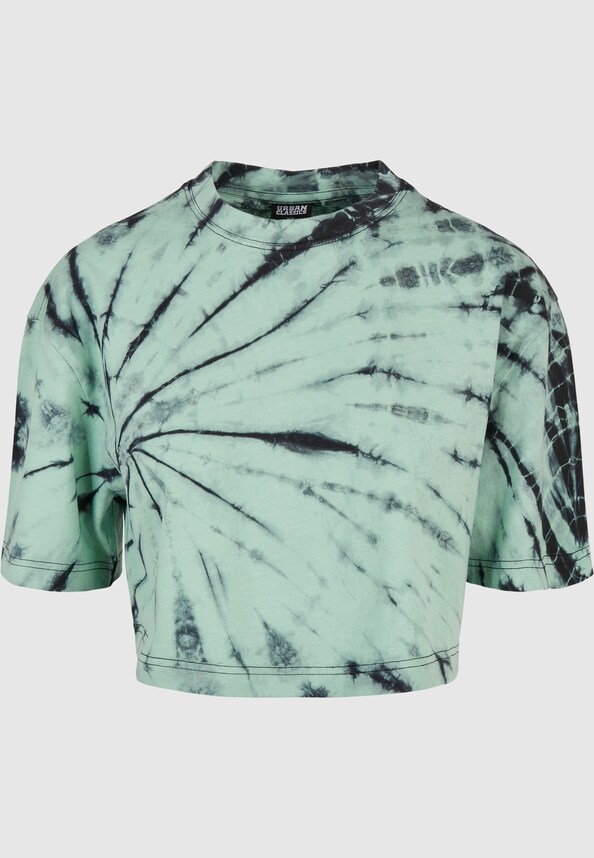 Ladies Oversized Cropped Tie Dye-4