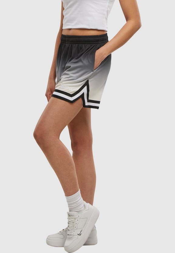 Retro Mesh Gradient Shorts-1
