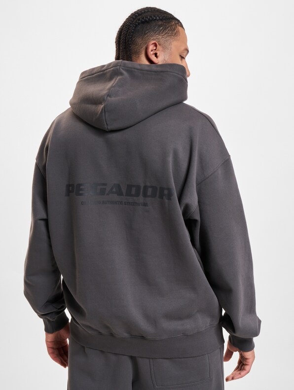 PEGADOR Colne Logo Oversized Hoodies-1