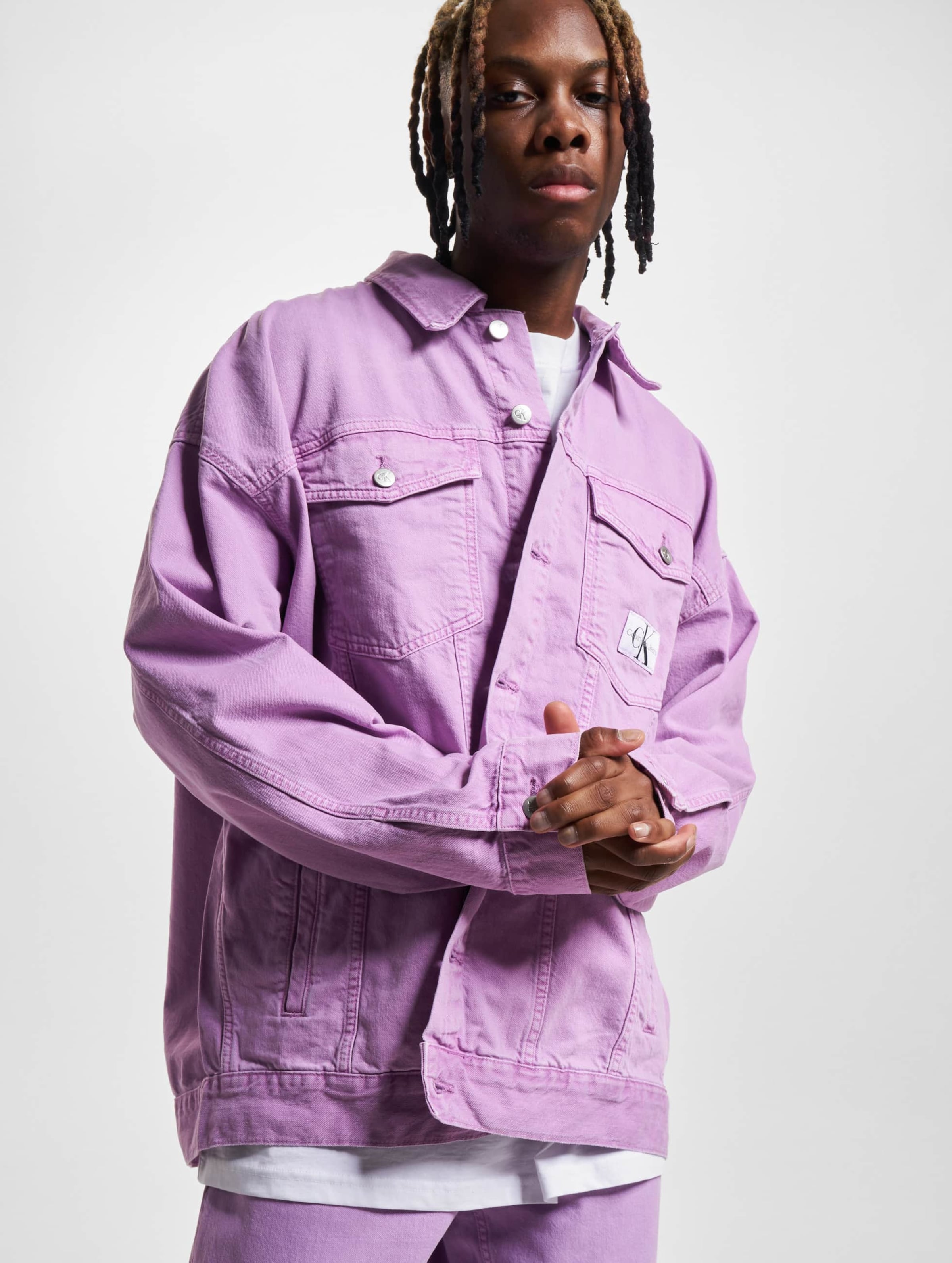 Calvin klein purple jacket best sale