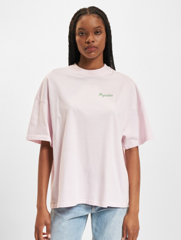 PEGADOR Chapi Heavy Oversized T-Shirts-1