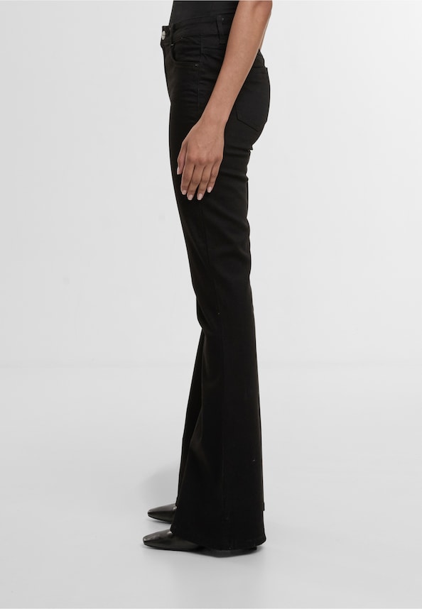 Elvi Flared Slim Jeans-2